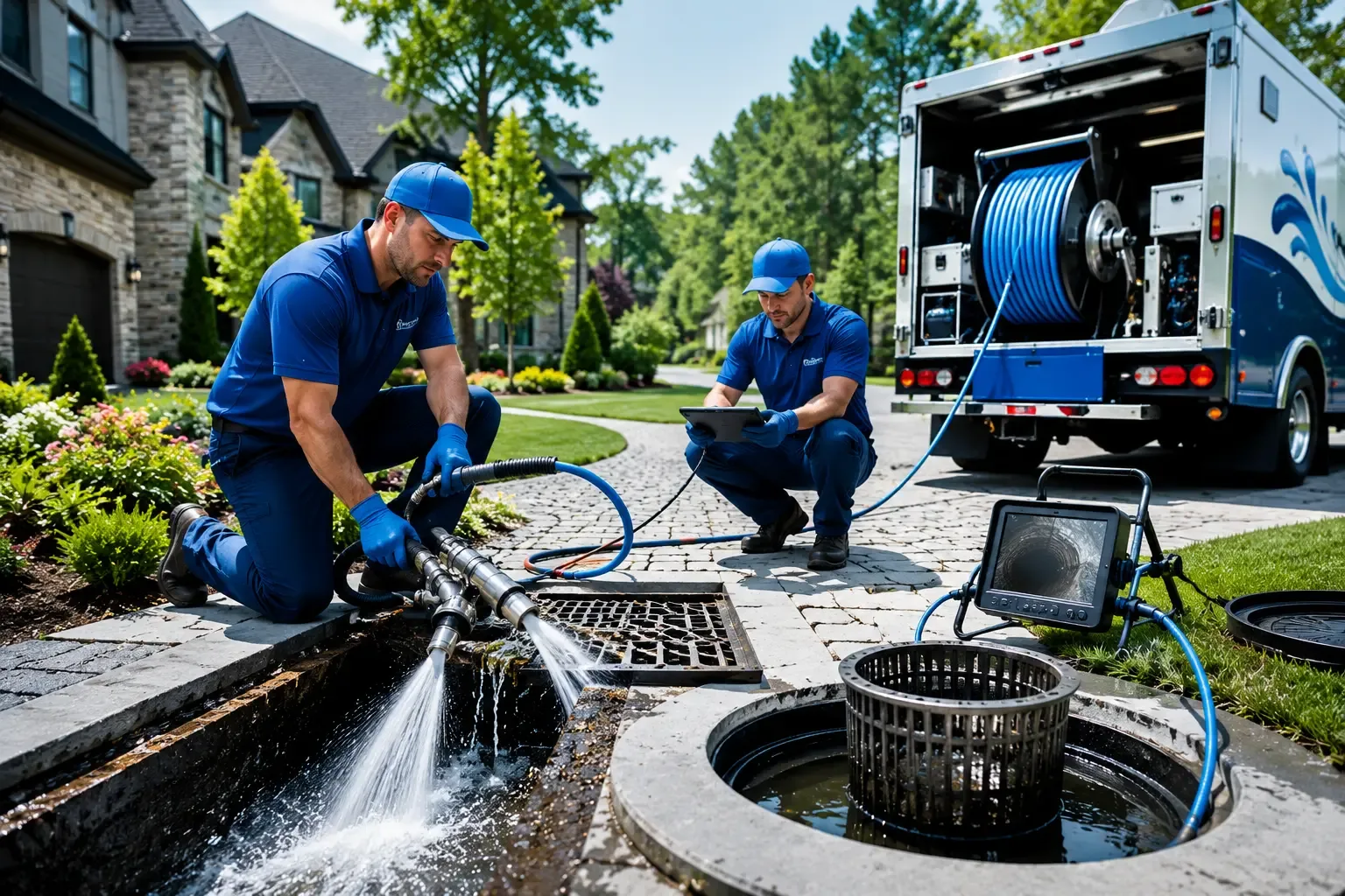 Local outdoor drain cleaning professionals in Waskom, TX